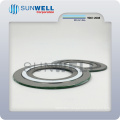 Spiral Wound Gasket Swg with Ss304/316/316L Inner&Outer Rings (manufacturer)